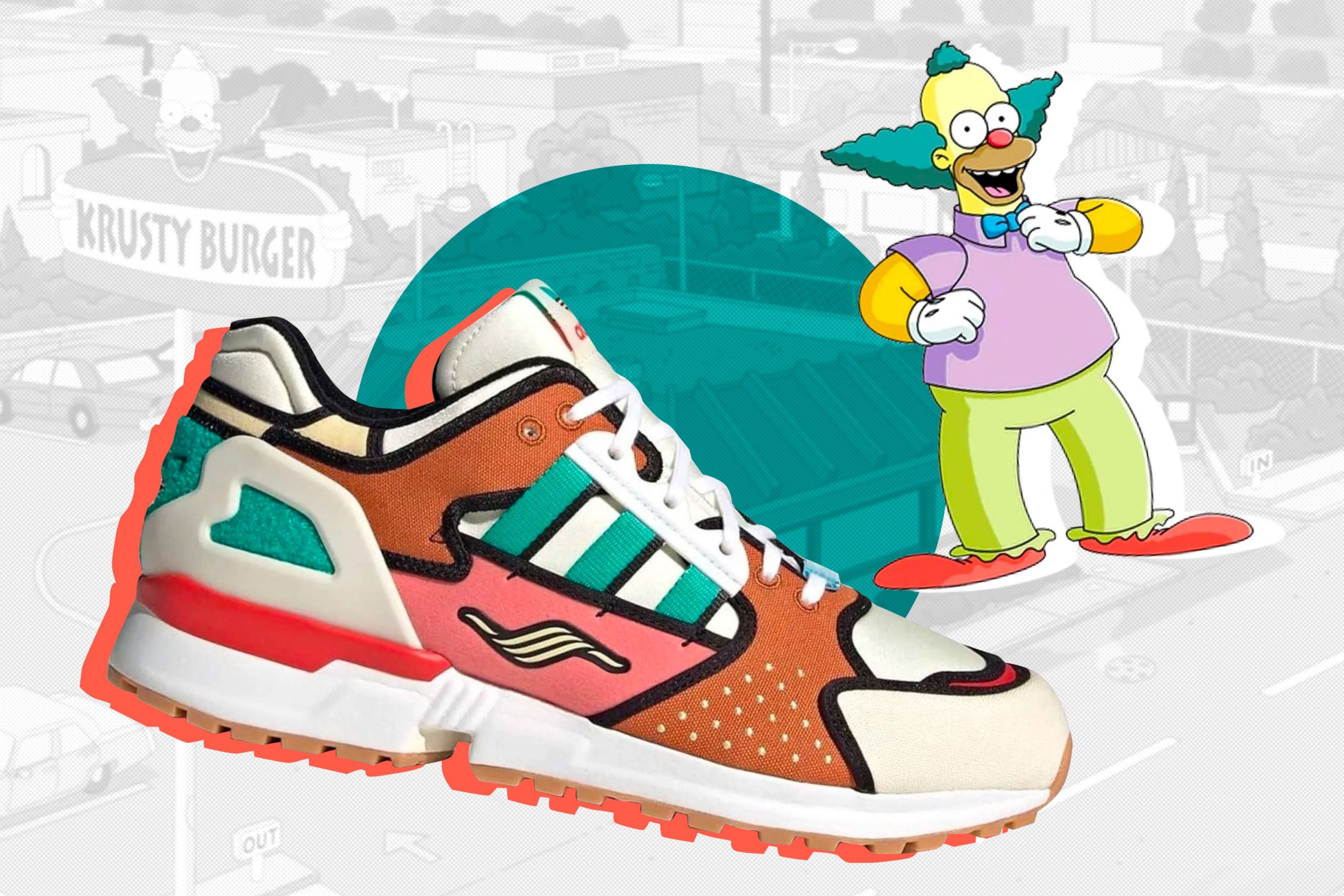 Adidas se inspira en Los Simpson para crear una edición especial de sneakers
