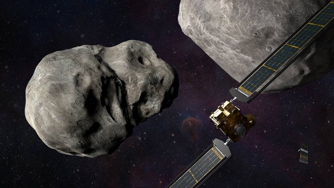 Misión DART de la NASA que desviará un asteroide.